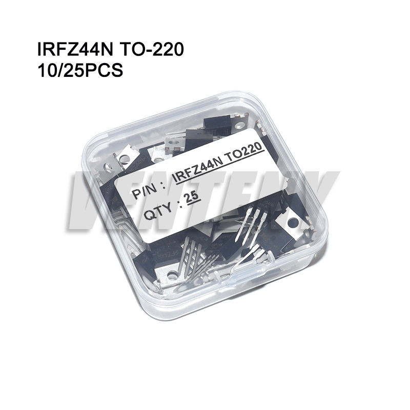 Mosfet Transistor Set - 10개 25개 IRFZ44N Mosfet 오리지널 TO-220