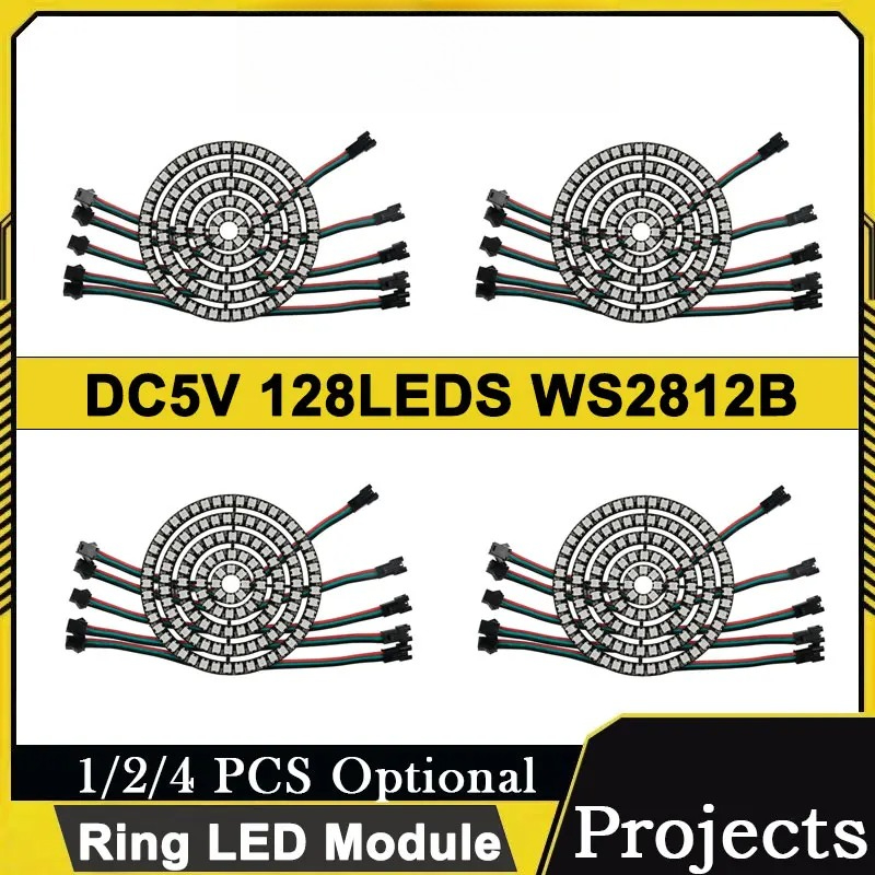 Diy Electronics Address - DC5V WS2812B 128LED 링 모듈 프로그래밍