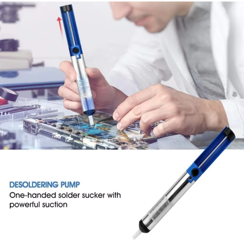 Desoldering Pump Solder - 반알루미늄 솔더 디솔더링 펌프 수동 미끄럼
