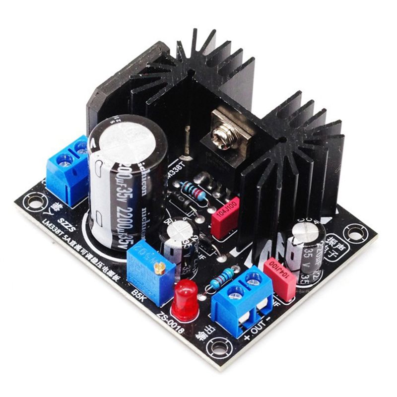 Diy Electronics Board - LM338 5A 출력 조정 가능한 선형