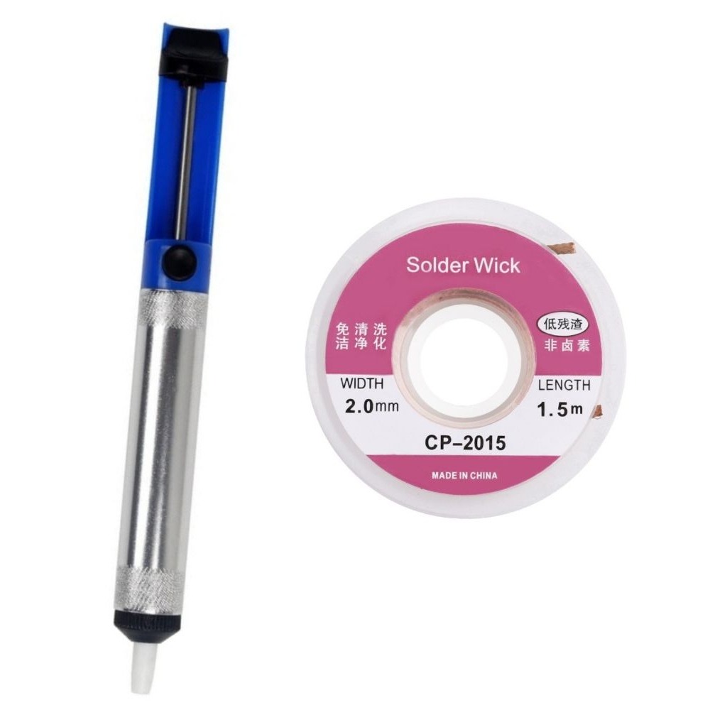 Desoldering Pump Solder - 알루미늄 디 솔더링 펌프 진공 주석