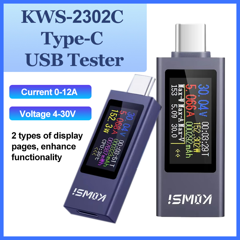 Logic Analyzer Usb - KWS-2302C Type-C USB 테스터 다기능 디지털