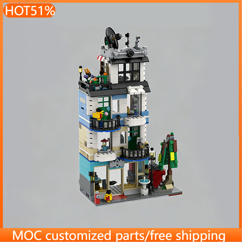 Diy Electronics Shop - 856 PCS 모듈식 건물 아파트 타워(전자제품