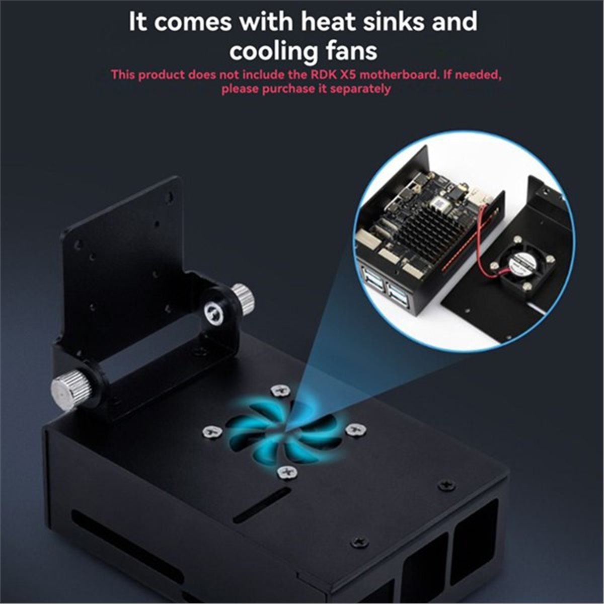 Diy Electronics Holder - 카메라 홀더가 있는 RDK X5 보드용