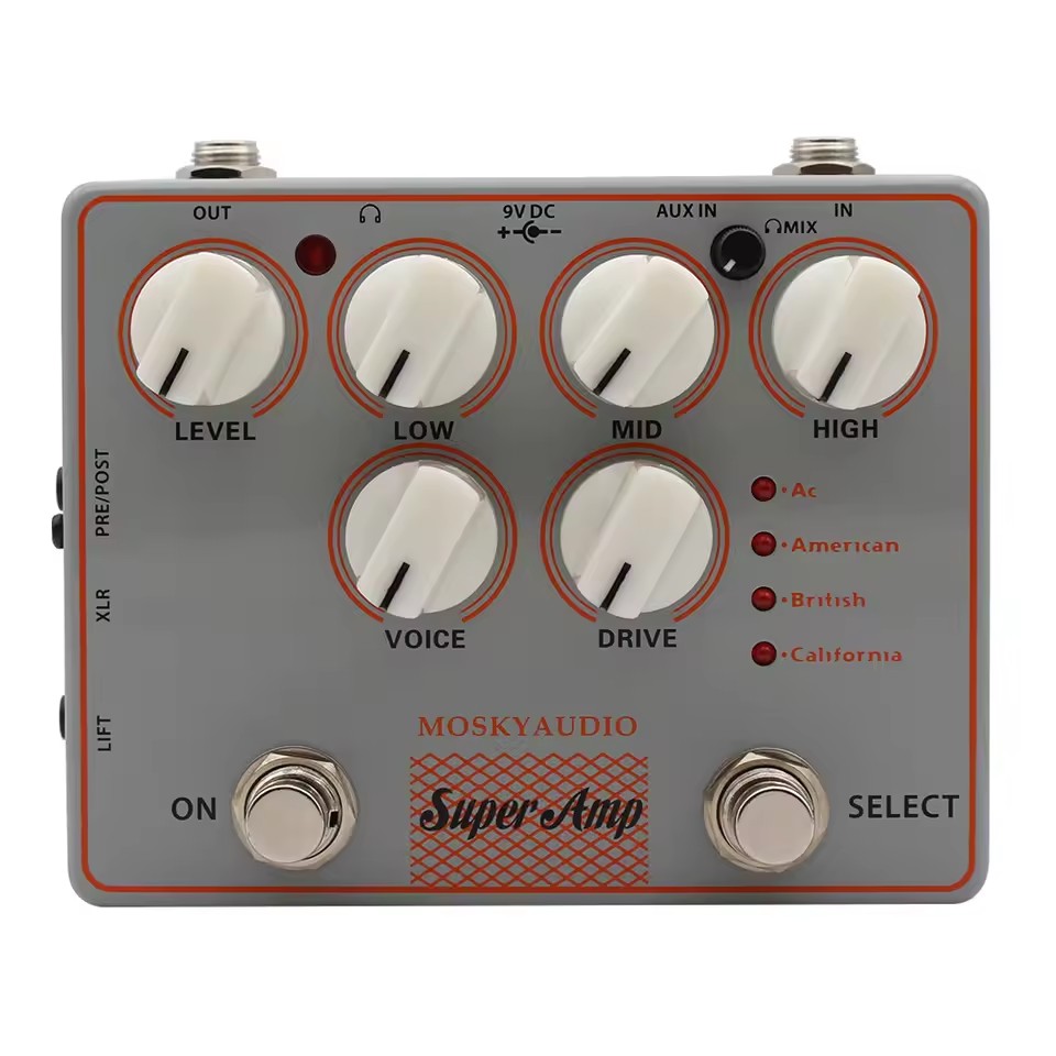 Diy Guitar Electronics - 모스키 4 AMP IN ONE 앰프