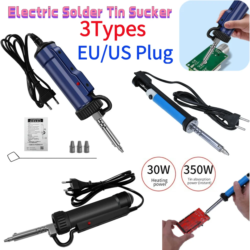 Desoldering Pump Solder - BBT-580 자동 주석 흡착기, 3 흡입