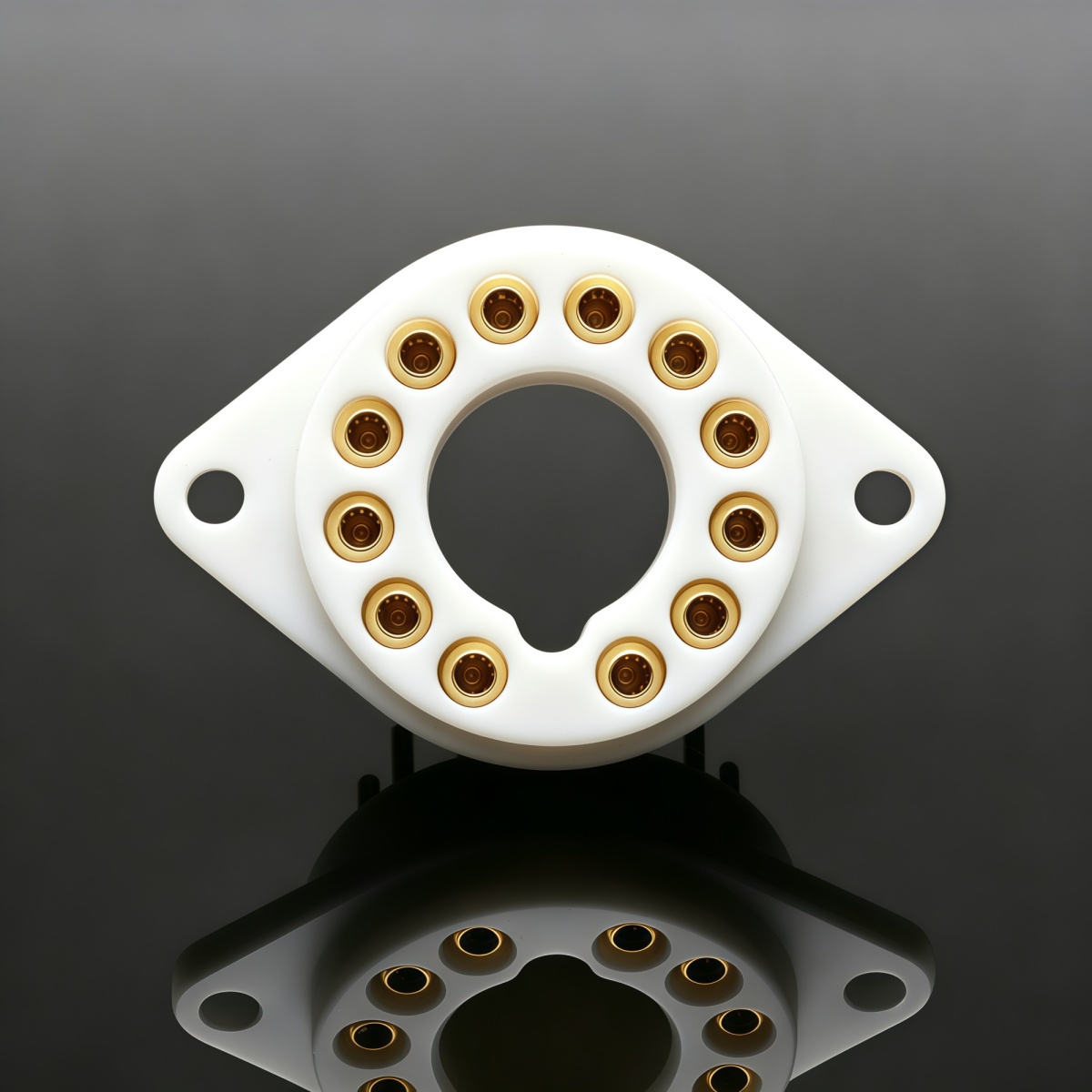 EIZZ 12핀 PTFE 진공 전자관 소켓 베이스 홀더 - Diy Electronics Holder 리뷰 및 가격