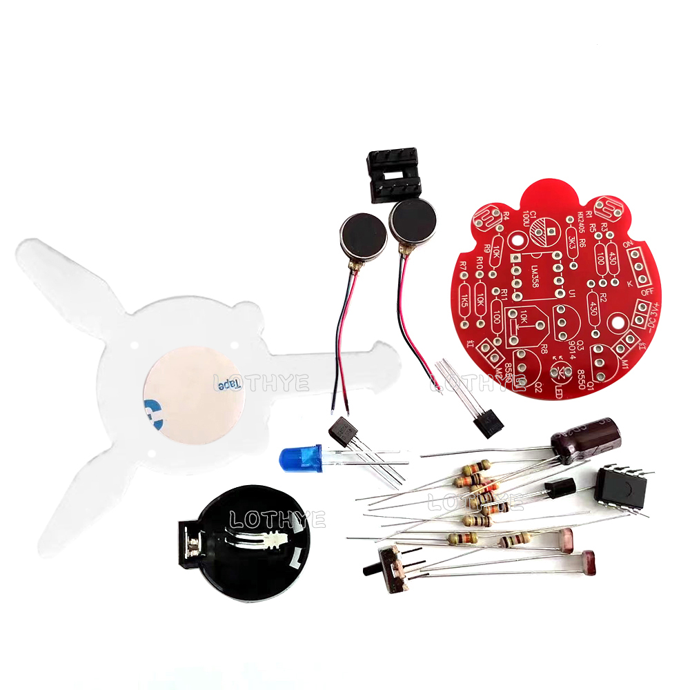 감광성 반딧불 키트 모바일 로봇 전자 DIY 용접 부품 - Diy Electronics Workbench 리뷰 및 가격