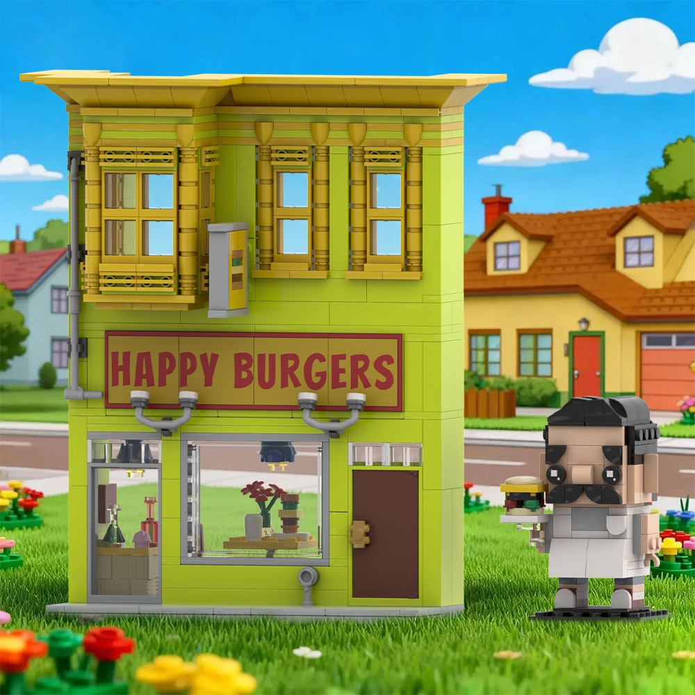 Gobricks MOC Bobs 버거스 빌딩 블록 모델 - Diy Electronics Shop 리뷰 및 가격