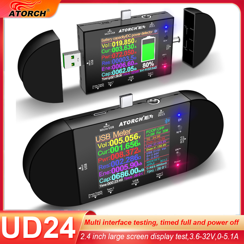 UD24 2.4'인치 USB 테스터 DC5.5 Type - Logic Analyzer Usb 리뷰 및 가격