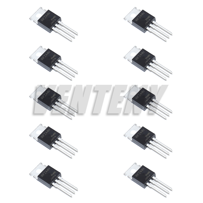 10개 25개 IRFZ44N Mosfet 오리지널 TO - Mosfet Transistor Set 리뷰 및 가격