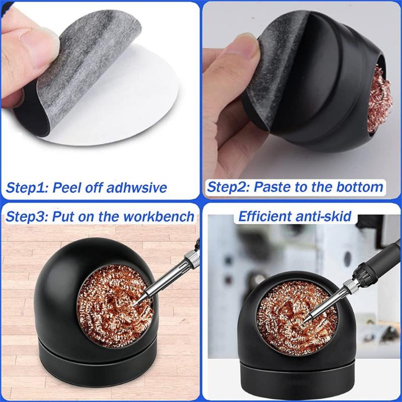 【HG】구리 코일이 있는 납땜 인두 팁 청소 볼, 튼튼 - Diy Electronics Holder 리뷰 및 가격