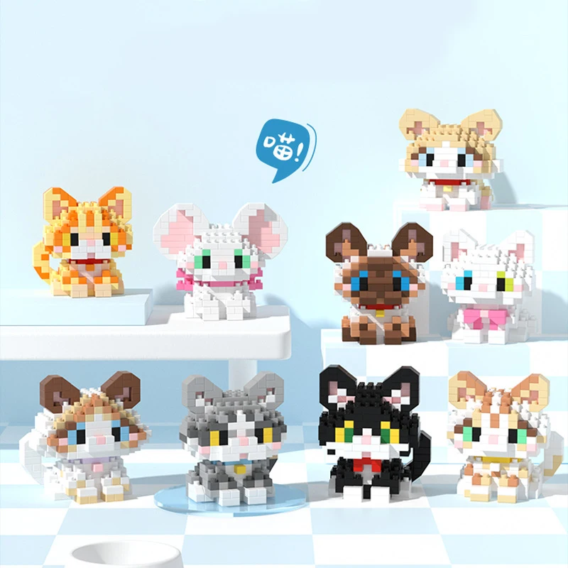 동물 마이크로 빌딩 블록 세트 Ocelot Ragdol - Diy Electronics For Adults 리뷰 및 가격