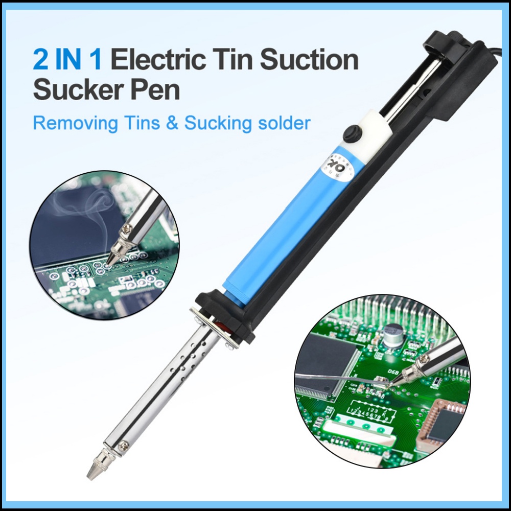 2 in 1 전기식 납 흡입 펜 납땜 인두 AC 110 - Desoldering Pump Solder 리뷰 및 가격