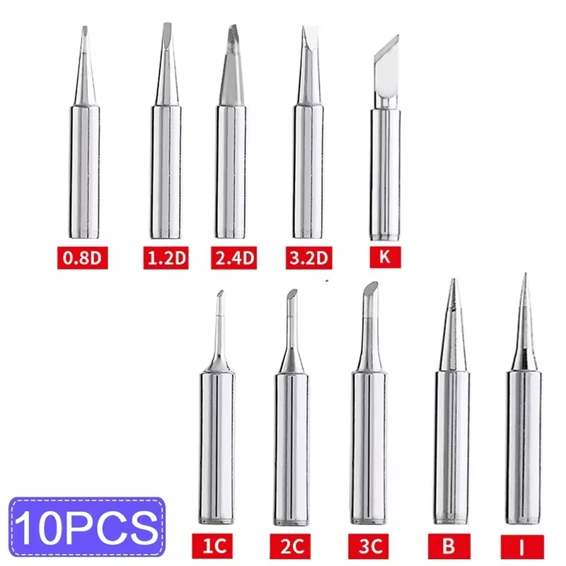 5Pcs/10Pcs 900M-T 납땜 인두 팁 전기 납 - Diy Electronics Repair 리뷰 및 가격