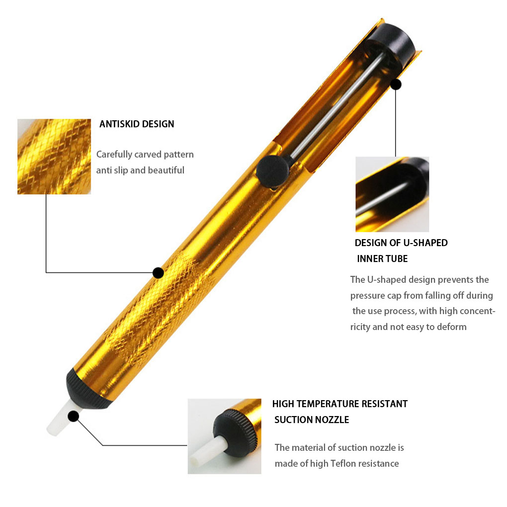알루미늄 금속 납땜 제거 펌프, 흡입 주석 건, 납땜  - Desoldering Pump Solder 리뷰 및 가격