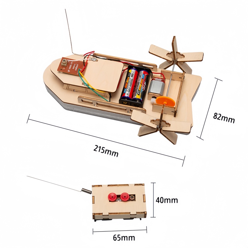 DIY 원격 조종 보트 장난감 나무 RC 보트 전자식  - Diy Boat Electronics 리뷰 및 가격