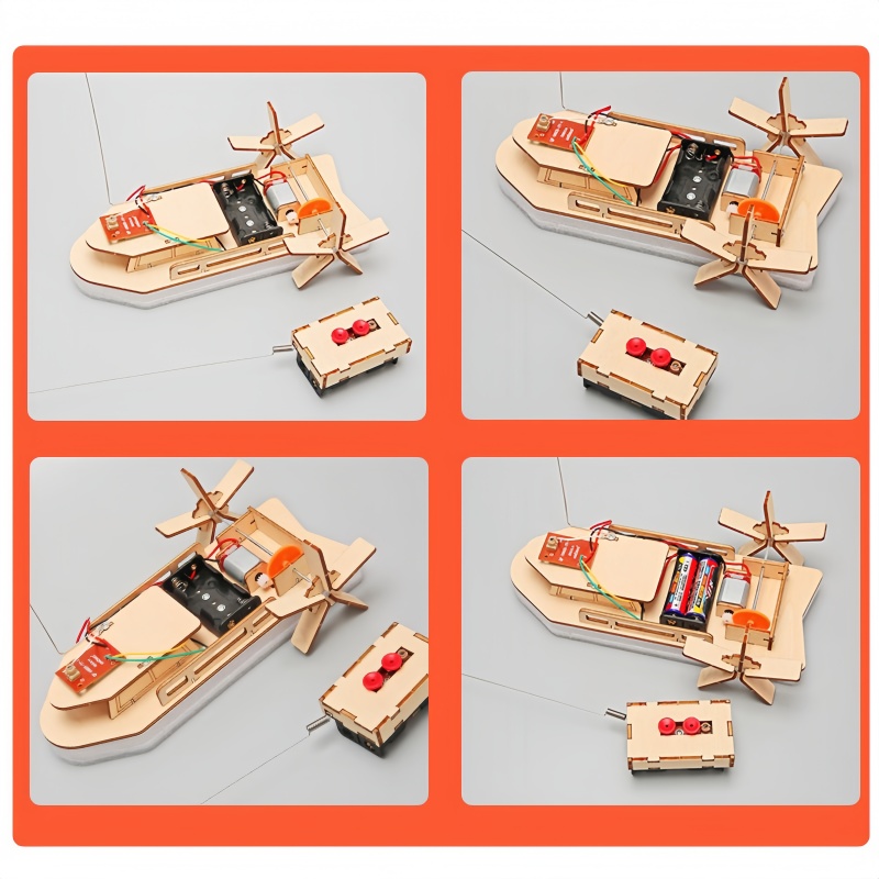 DIY 원격 조종 보트 장난감 나무 RC 보트 전자식  - Diy Boat Electronics 리뷰 및 가격