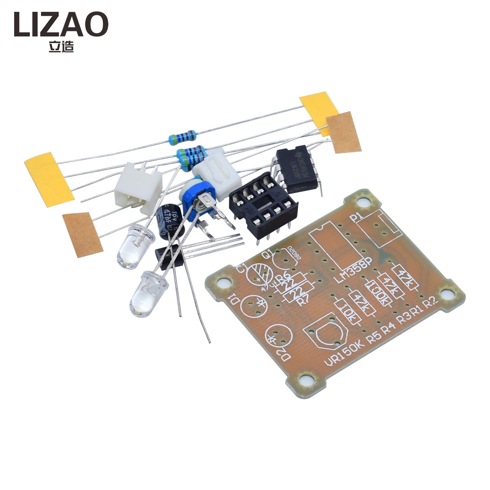 LIZAO LM358 LED 호흡등 DIY 키트 전자  - Useful Diy Electronics Projects 리뷰 및 가격