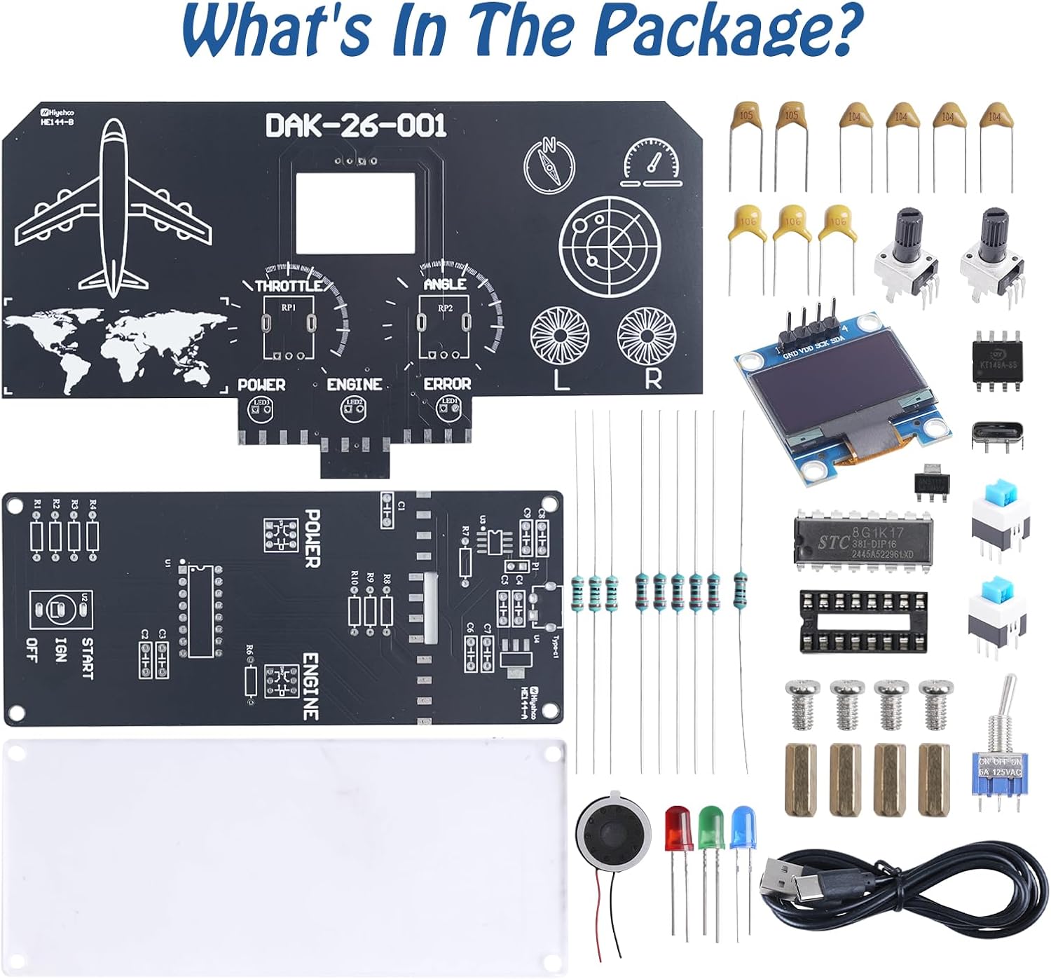 LCD 및 음향 효과를 갖춘 비행 시뮬레이터 DIY 납 - Diy Electronics Projects For Students 리뷰 및 가격