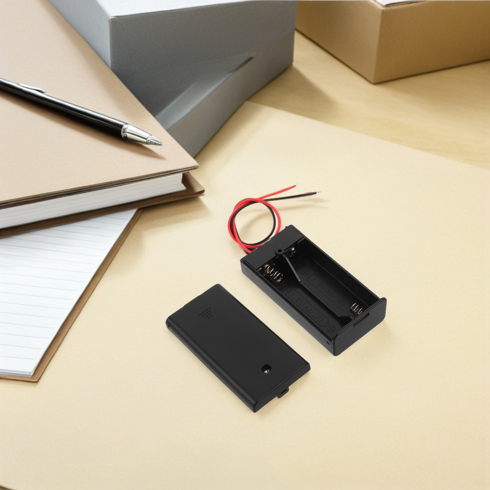 10개입 AA 배터리 홀더 케이스 유선 커버 배터리 박 - Useful Diy Electronics Projects 리뷰 및 가격