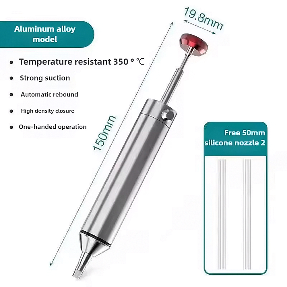 알루미늄 디솔더링 펌프 흡입식 주석 건 납땜 흡입 펜  - Desoldering Pump Solder 리뷰 및 가격