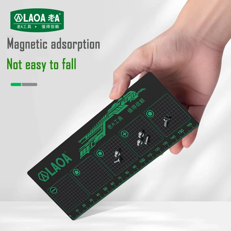 LAOA 자기 나사 보관 매트 양면 소프트 자기 홀더  - Diy Electronics Holder 리뷰 및 가격