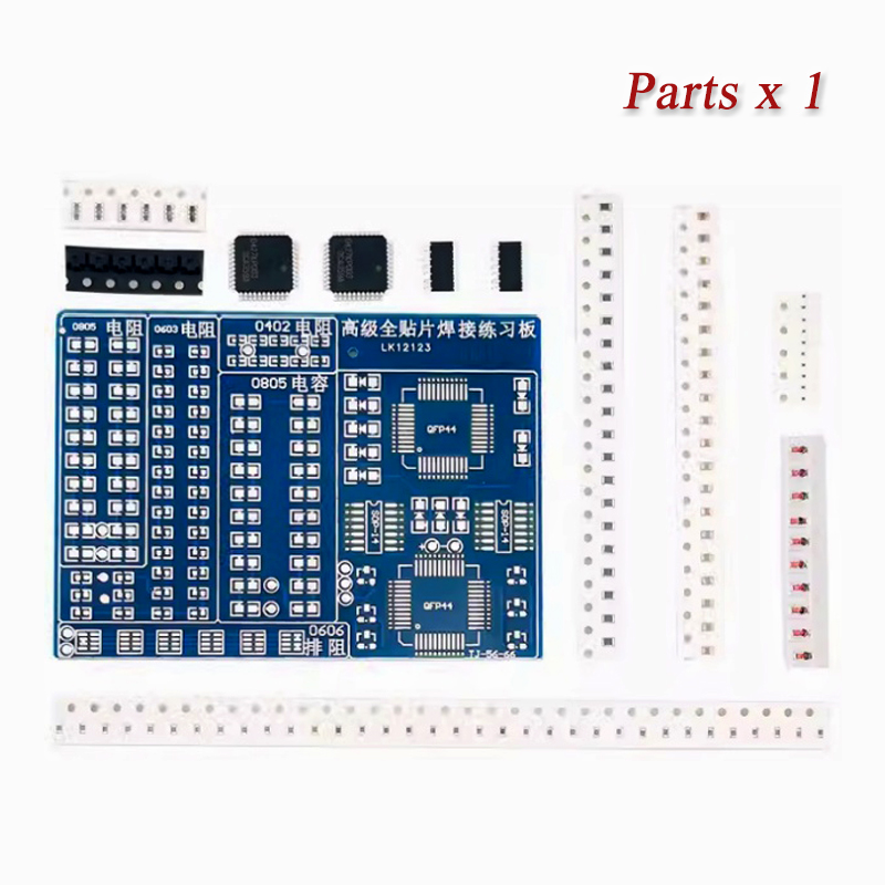 08 패치 구성 요소 용접 연습 보드 키트 SMD/SM - Diy Electronics Workbench 리뷰 및 가격