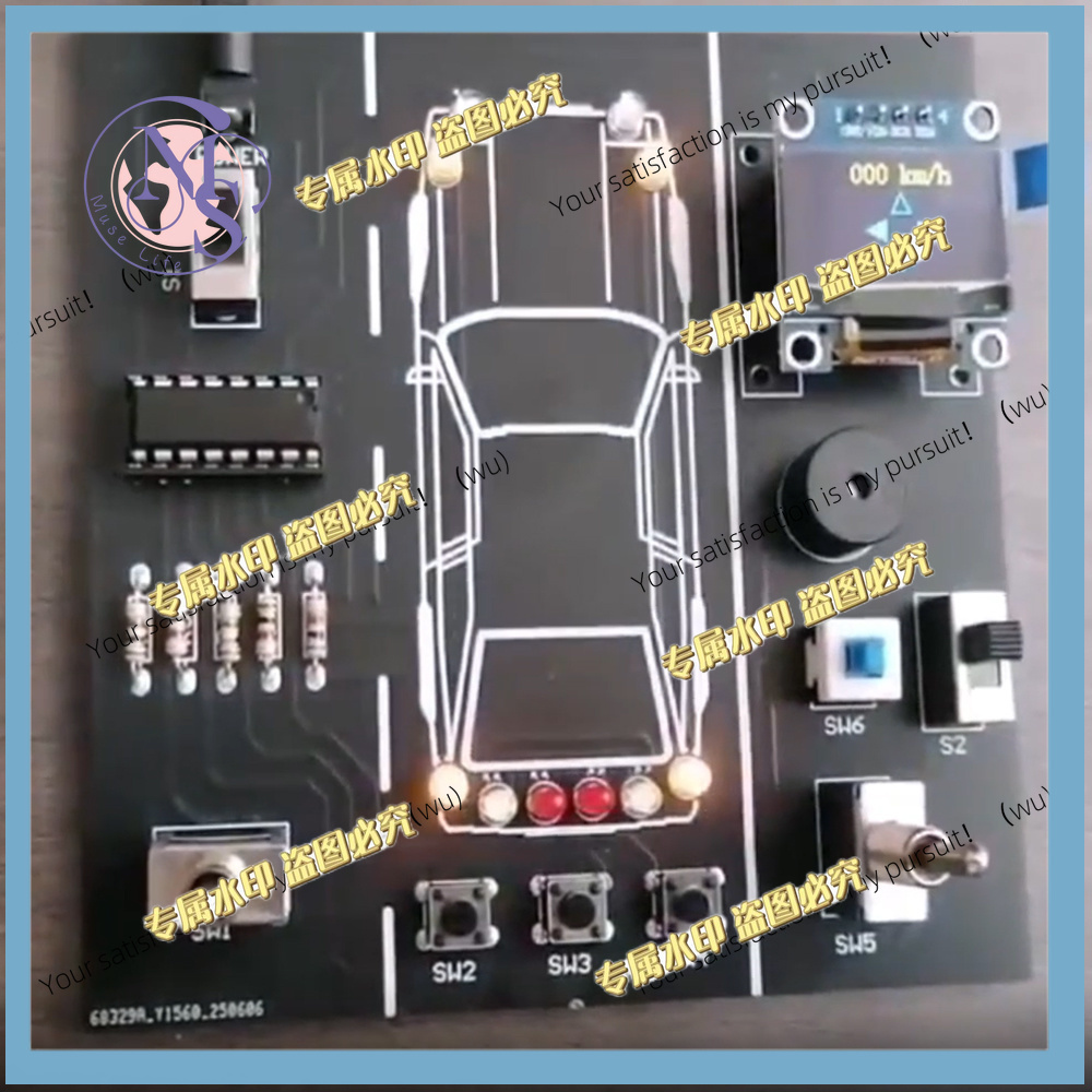 DIY 부품 자동차 운전 시뮬레이터 DIY 납땜 연습  - Diy Electronics Projects For Students 리뷰 및 가격