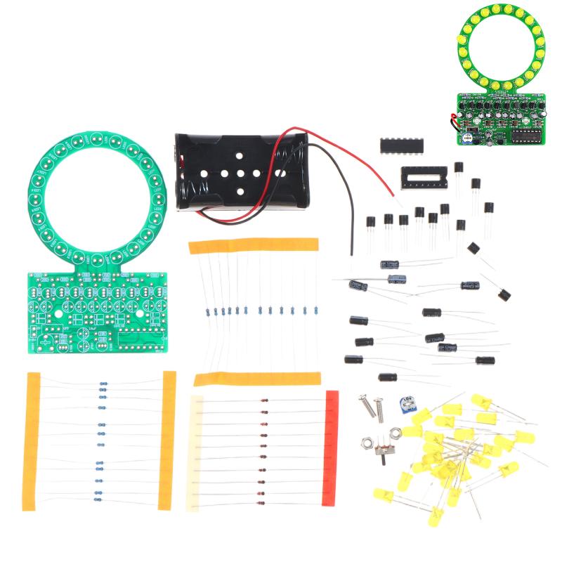 DIY LED 물 흐르는 조명 키트 NE555 납땜 연 - Diy Electronics Projects For Students 리뷰 및 가격
