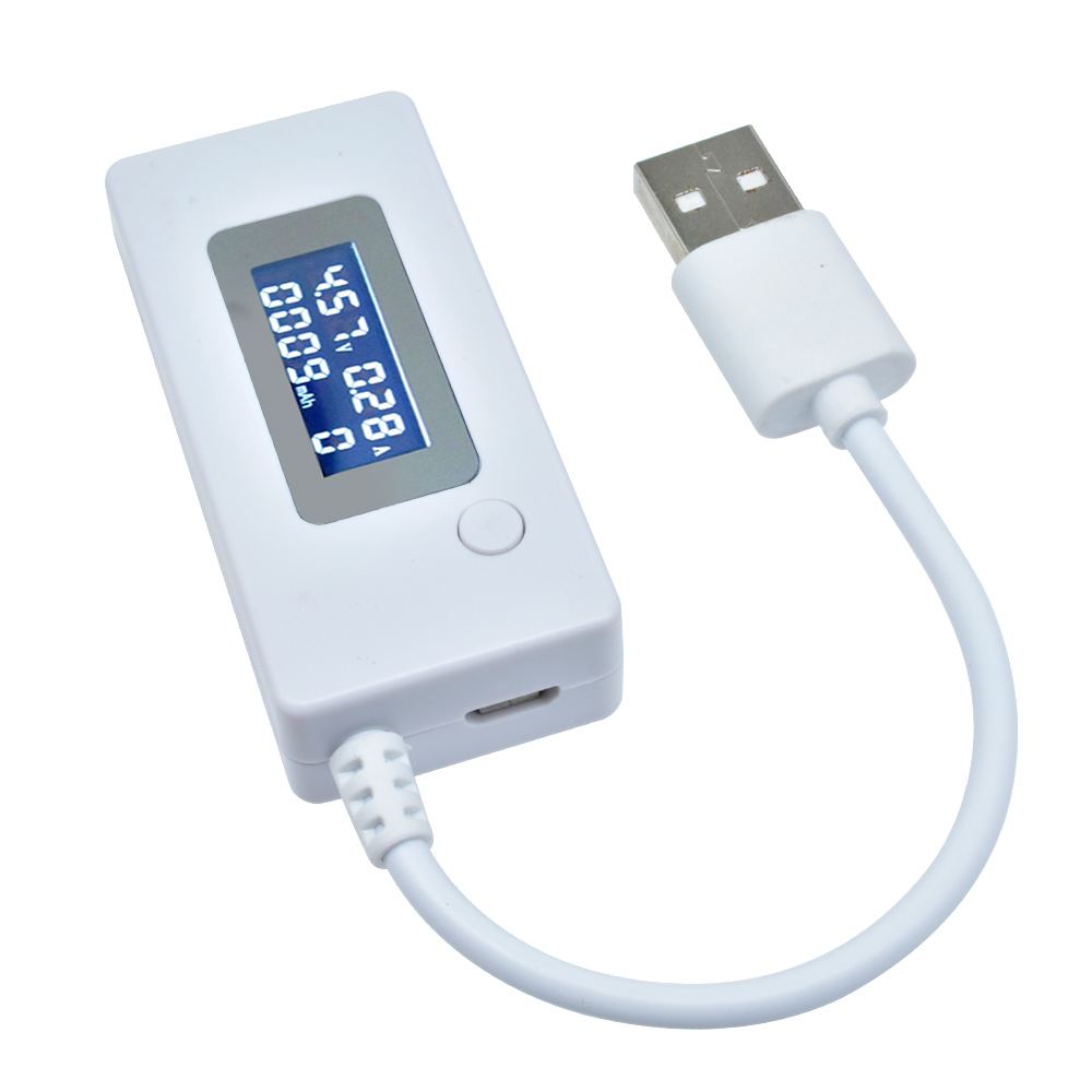 LCD 마이크로 USB 충전기 배터리 용량 전압 전류  - Logic Analyzer Usb 리뷰 및 가격