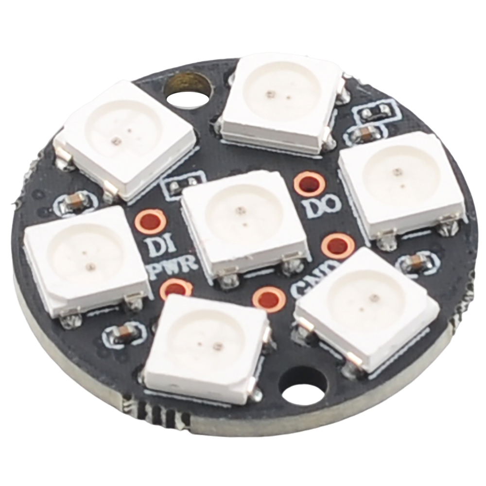 7픽셀 WS2812 5050 RGB LED 링 프로그래 - Diy Electronics Address 리뷰 및 가격