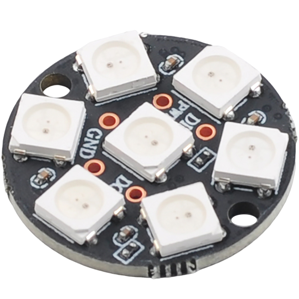 7픽셀 WS2812 5050 RGB LED 링 프로그래 - Diy Electronics Address 리뷰 및 가격