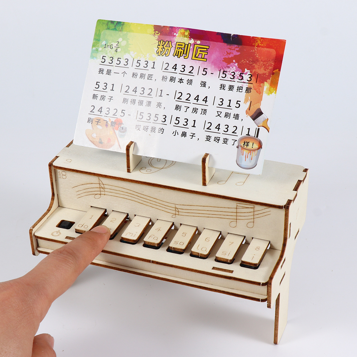 DIY 나무 전자 피아노 모델 STEM 조립 키트 물리 - Diy Electronics For Adults 리뷰 및 가격