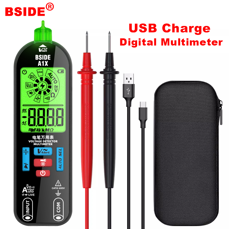 BSIDE A1X USB 충전 스마트 디지털 멀티미터  - Logic Analyzer Usb 리뷰 및 가격